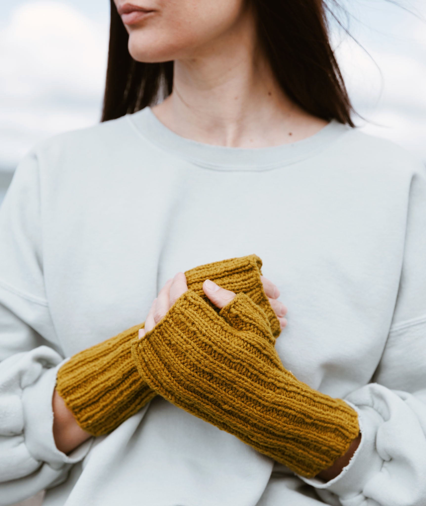 Ferryboat Mitts Using Brooklyn Tweed Shelter