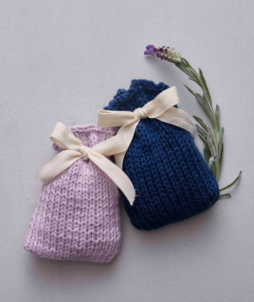 Balsam & Lavender Sachets Knitting Pattern Download