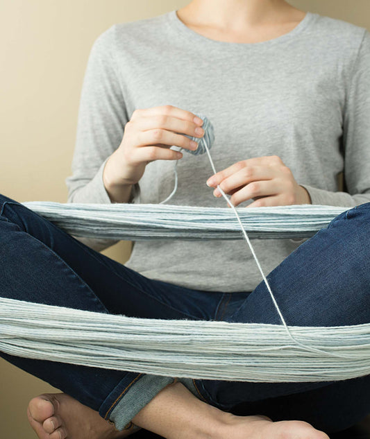 Winding Yarn by Hand