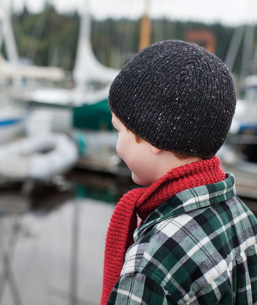 Ribbed Watch Cap & Beanie Pattern