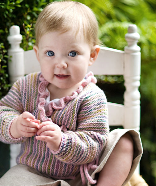 Baby Wrap Sweater Pattern – Churchmouse Yarns & Teas