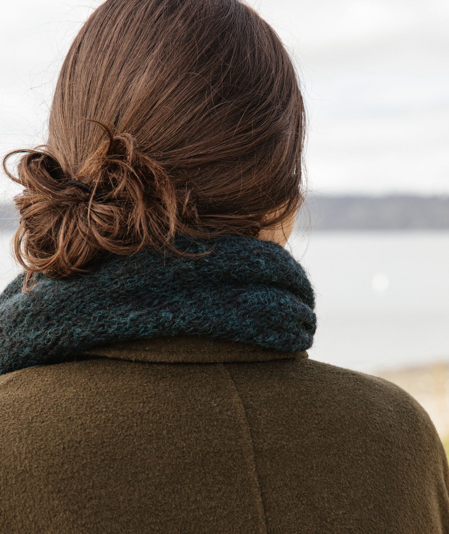 Mohair Bias Loop Using The Fibre Co. Cirro