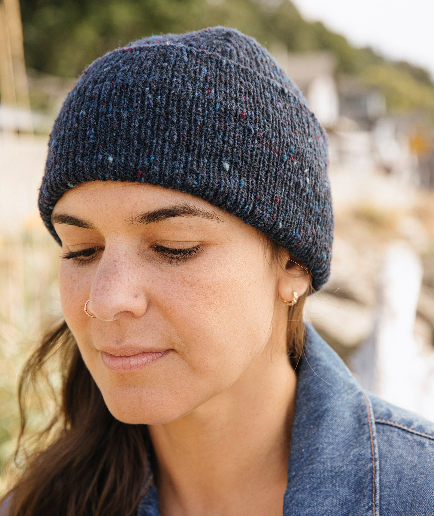 Ribbed Watch Cap Using Kelbourne Woolens Cricket