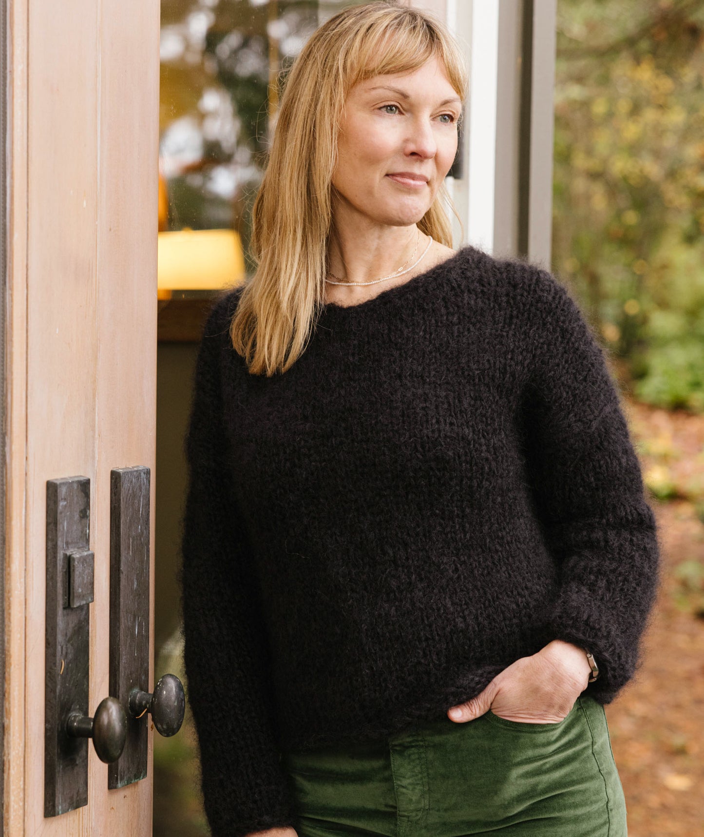 Slouchy Pullover Using Wool and the Gang Take Care Mohair