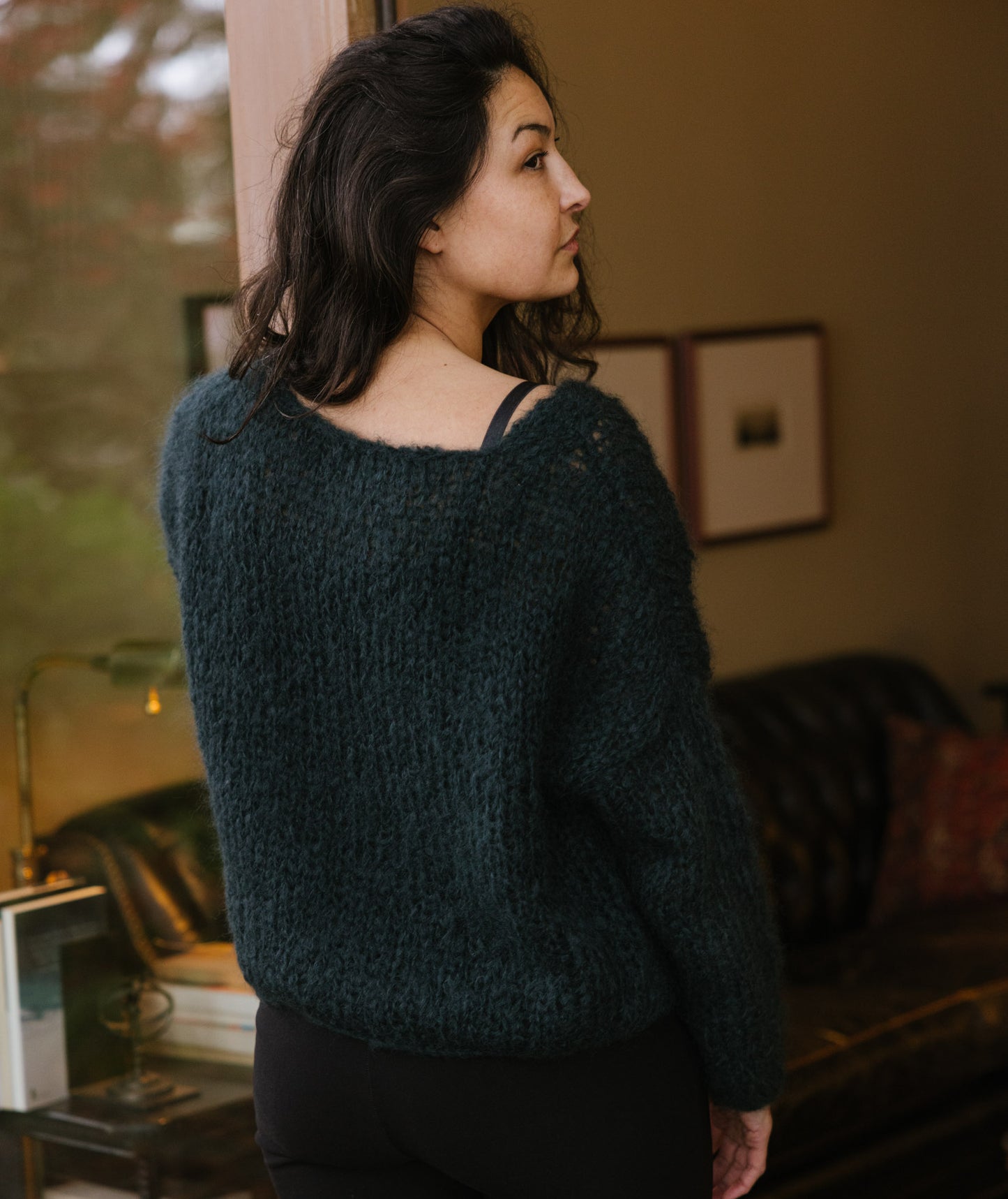 Slouchy Pullover Using Wool and the Gang Take Care Mohair