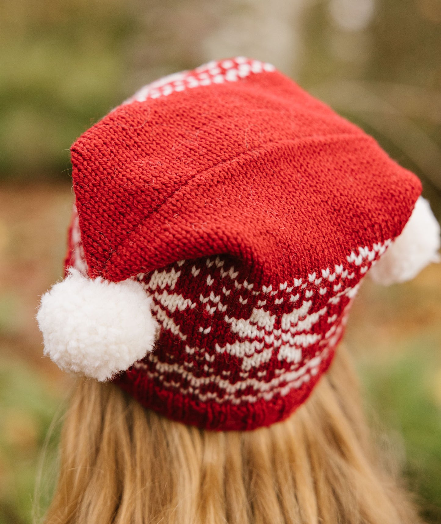 Snowflake Hat & Muffler Using Brooklyn Tweed Arbor