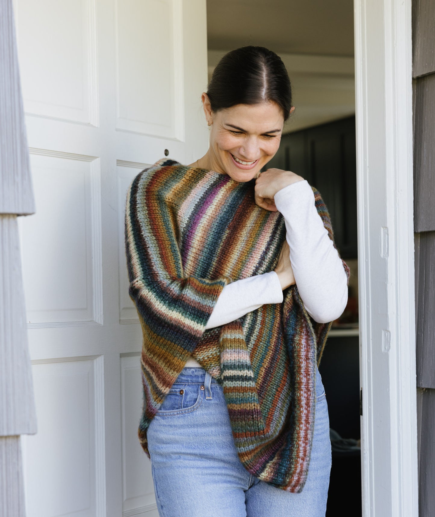 Chunky Seamless Poncho Pattern