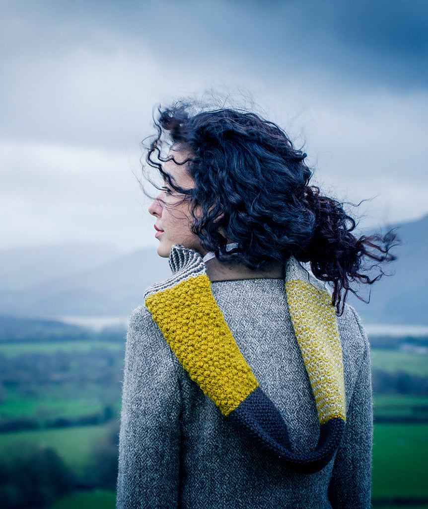 Brenna by Emma Wright for The Fibre Co. Using Cumbria