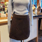 Simple Straight Skirt in Brooklyn Tweed Shelter