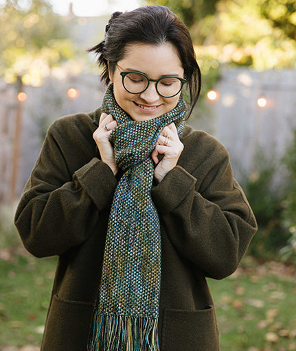 Linen Stitch Scarf & Loop Pattern