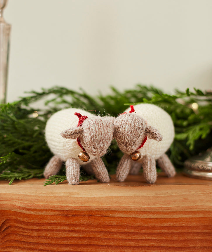 Woolly Wee Sheep Using Jamieson's Shetland Spindrift