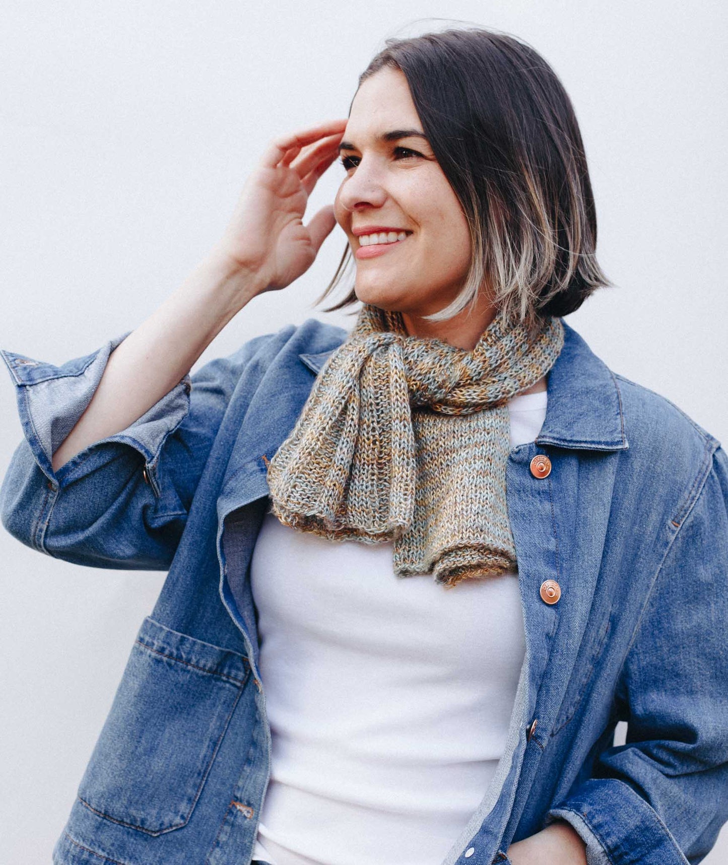 Annabella's Cowl Using Hand Maiden Maiden Hair