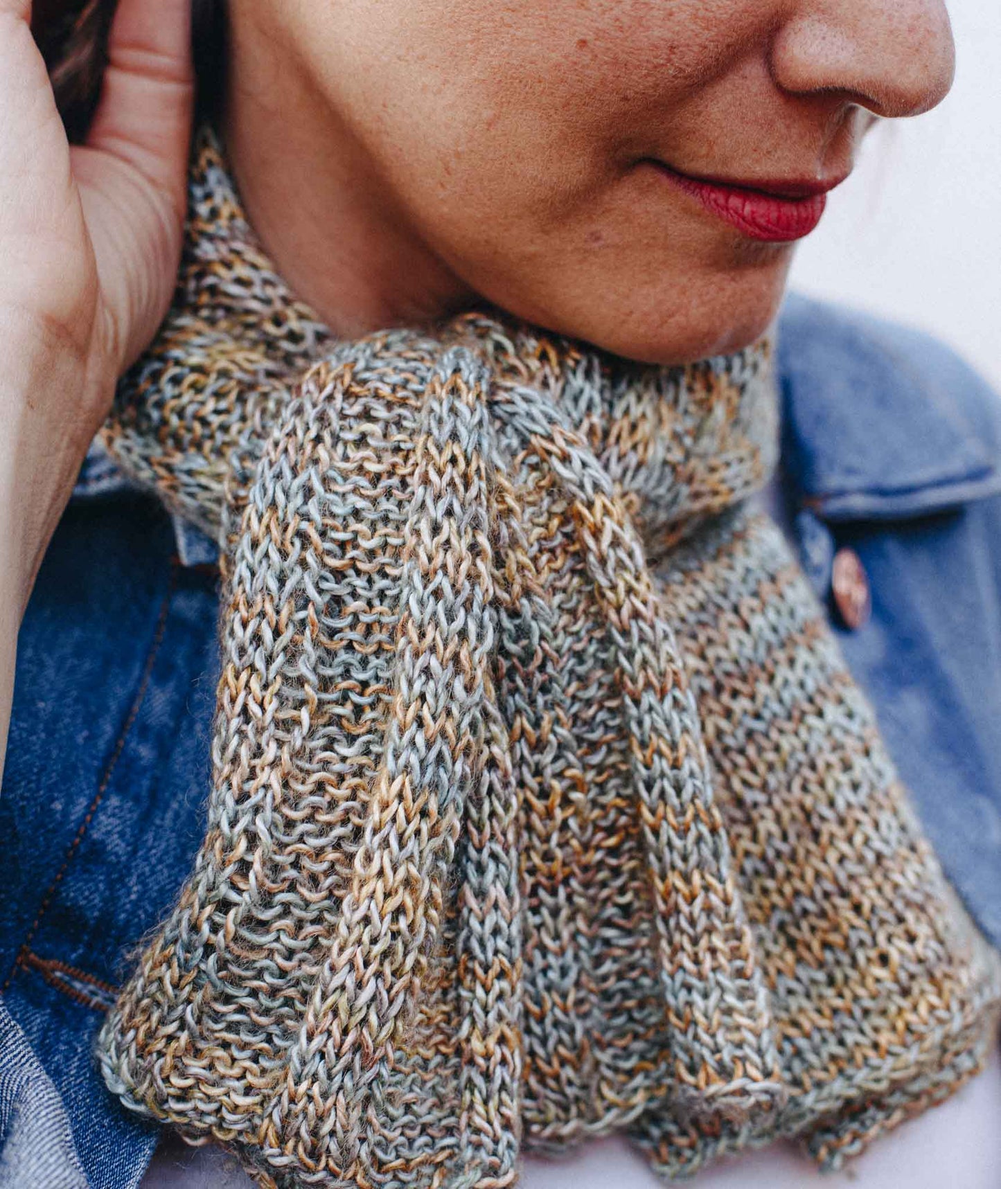 Annabella's Cowl Using Hand Maiden Maiden Hair