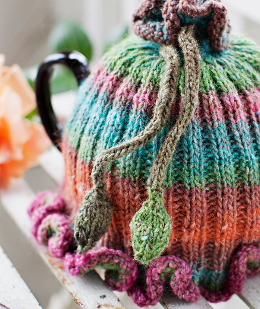 Ribbed & Ruffled Tea Cozies Pattern