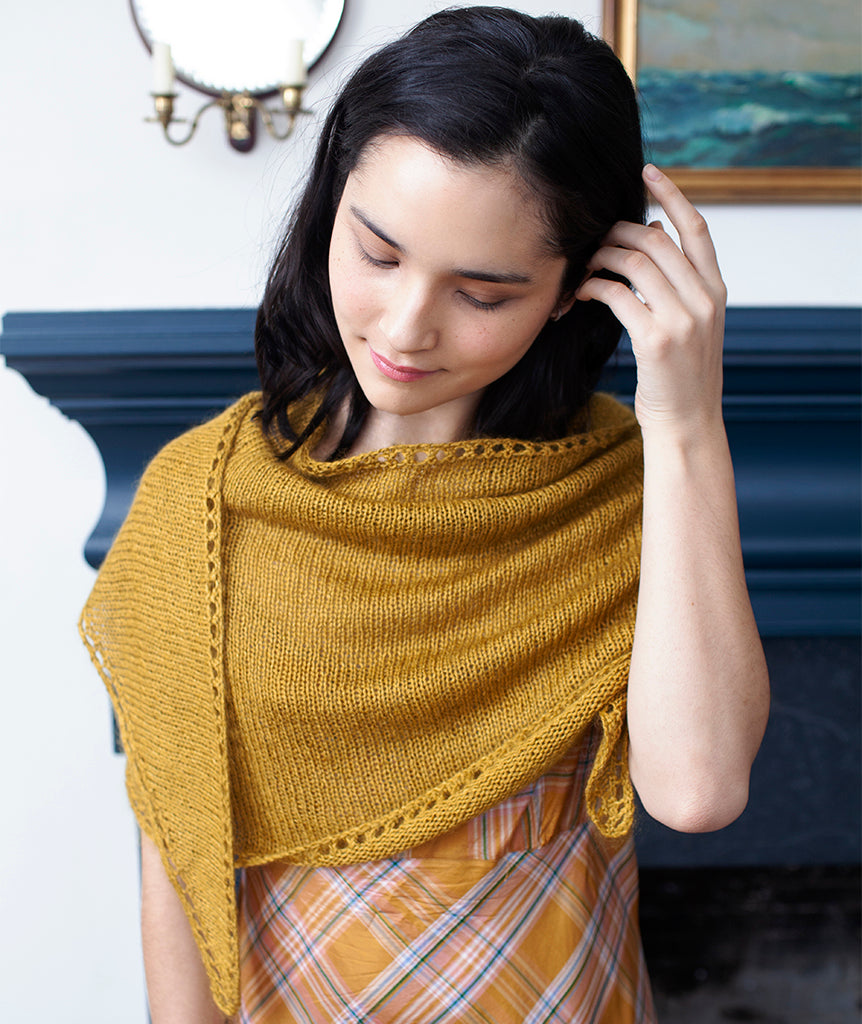 Demi Lune Scarf Pattern – Churchmouse Yarns & Teas