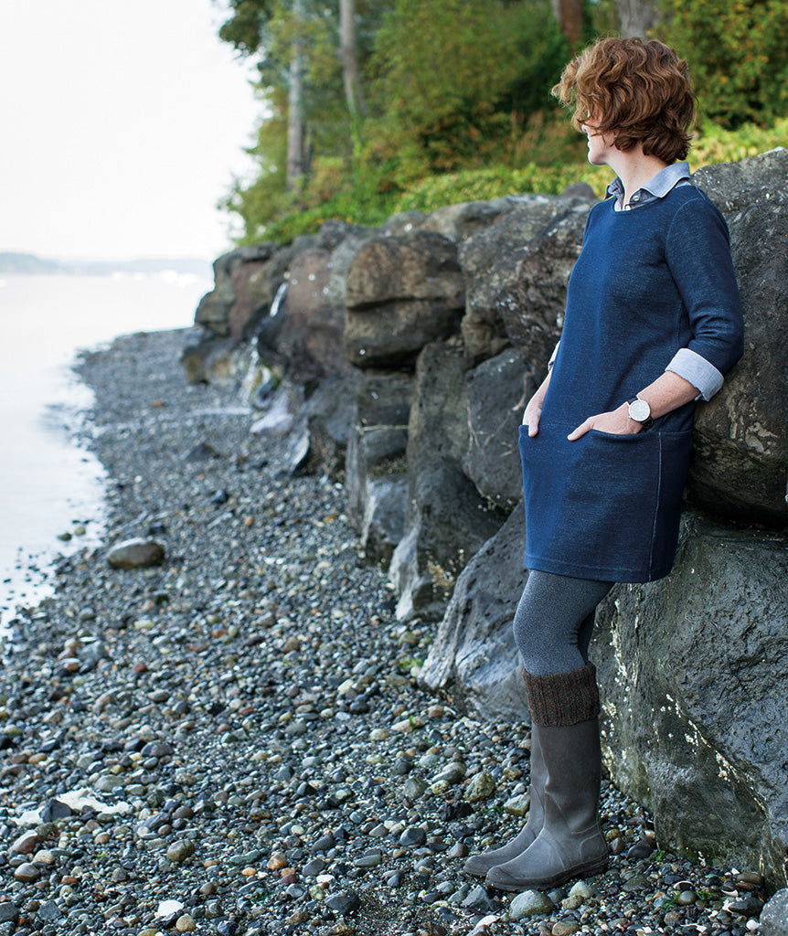 Cozy Boot Cuffs Using Jamieson's Shetland Heather Aran