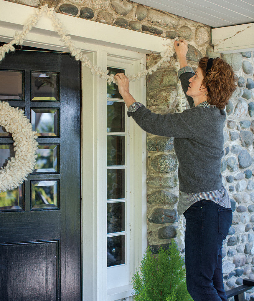 Woolly Wreath & Garland Pattern