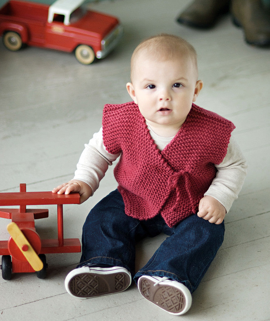 Easy Peasy Baby Jacket (in 2 gauges) Pattern