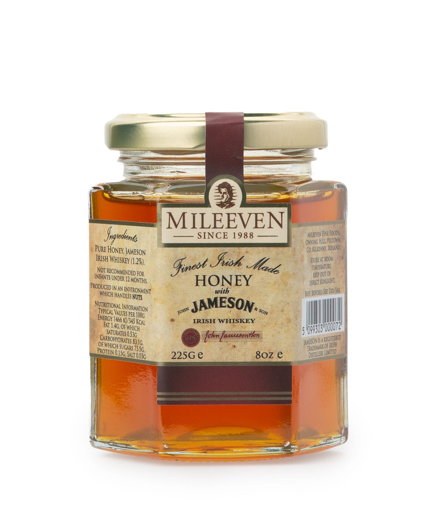 Mileeven Honey with Jameson Irish Whiskey