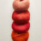 Color Play Mohair Scarf Using Rowan Kidsilk Haze