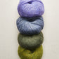 Color Play Mohair Scarf Using Rowan Kidsilk Haze