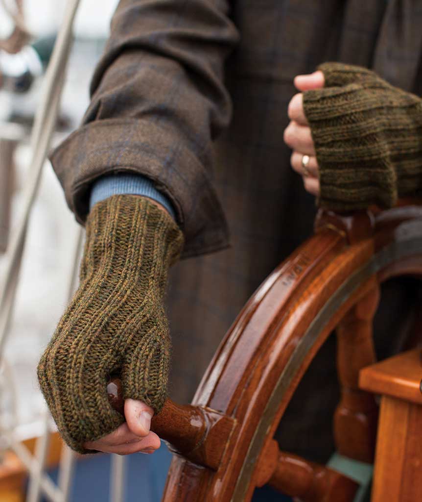 Ferryboat Mitts Using Berroco Ultra Alpaca