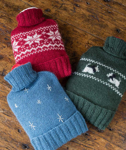 Woolen Hot Water Bottle Covers – FINDRA Clothing