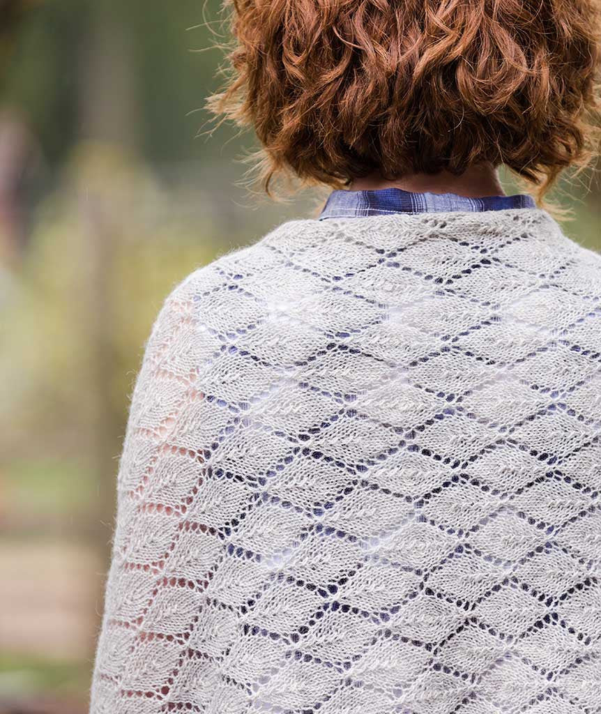 Tea Leaf Lace Scarf & Shawl Pattern